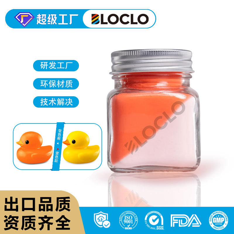 Цветной порошок, меняющий цвет при изменении температуры, термостойкий и устойчивый к растворителям, цветной пигмент с температурной чувствительностью 31 градус, культурный и креативный модный игрушечный цветной порошок