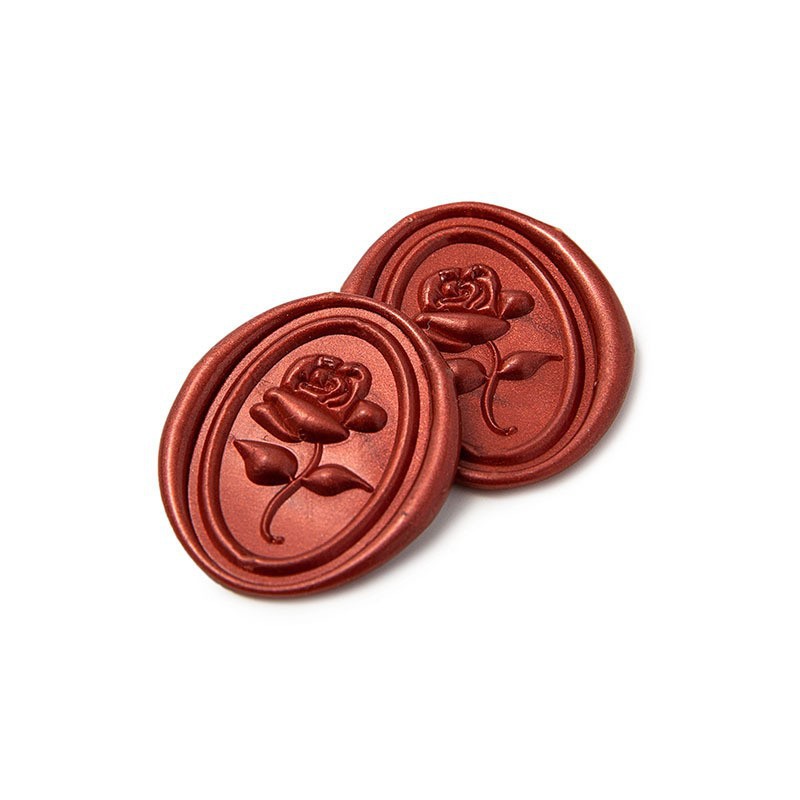 Sealing Wax Stamp Embossed Wax Seal Coin Wax Sticker Wedding Invitation Retro Decoration Self-Adhesive Envelope Seal Sticker