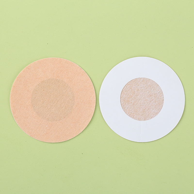 Disposable Breast Patch, Round Plum Blossom Heart-Shaped Breast Patch, Anti-Exposure, Anti-Bump Nipple Patch, Breathable, Traceless Breast Patch