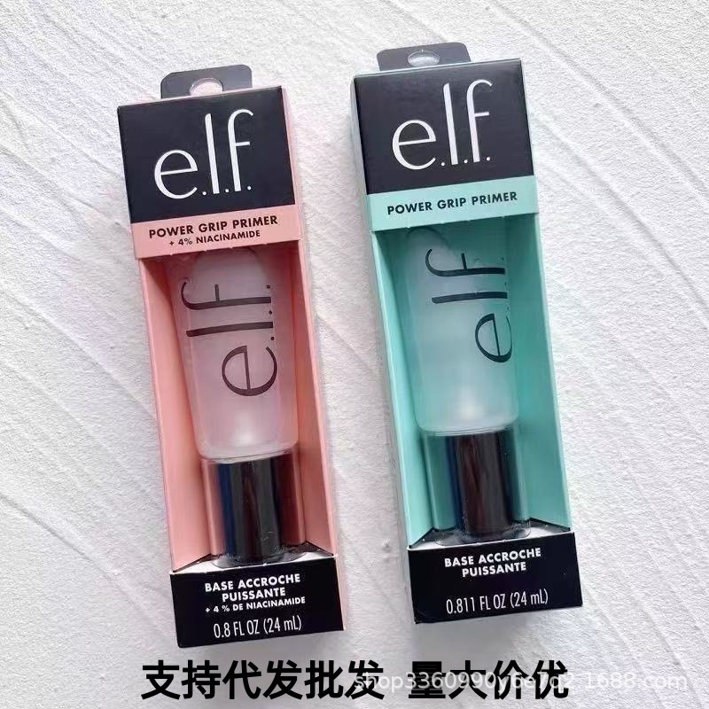 Эксклюзивный кросс-бордовый гель для макияжа Elf Power Grip, выравнивает тон кожи, увлажняющий праймер и изоляция, готовый к продаже