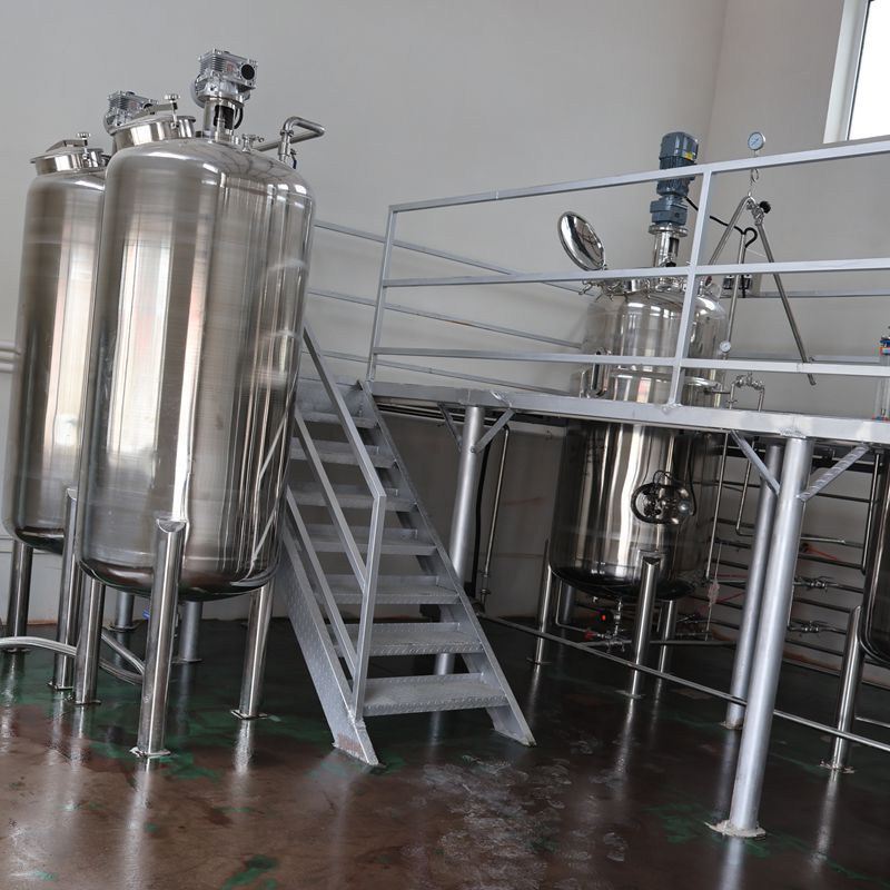 Bacillus Thuringiensis Fermentation Tank 1000L Trichoderma Fermentation Tank Ruisheng Machinery Produces Stainless Steel Fermentation Tank