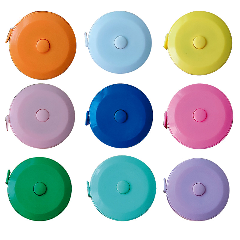 2 meters tape measure measure three circumference height special ruler plastic tape measure portable 2m small soft ruler measure clothing soft ruler logo gift