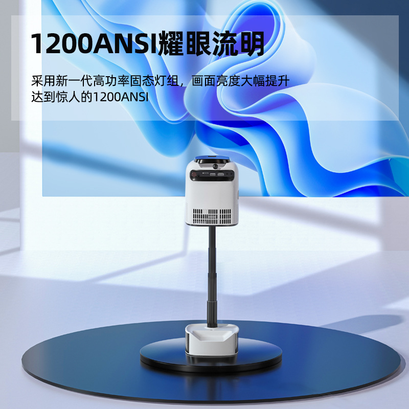 Projector Super Clear wifi Home Bedroom Bedside Wall Projection Smart Phone Projection Screen Outdoor Mini Portable Projector