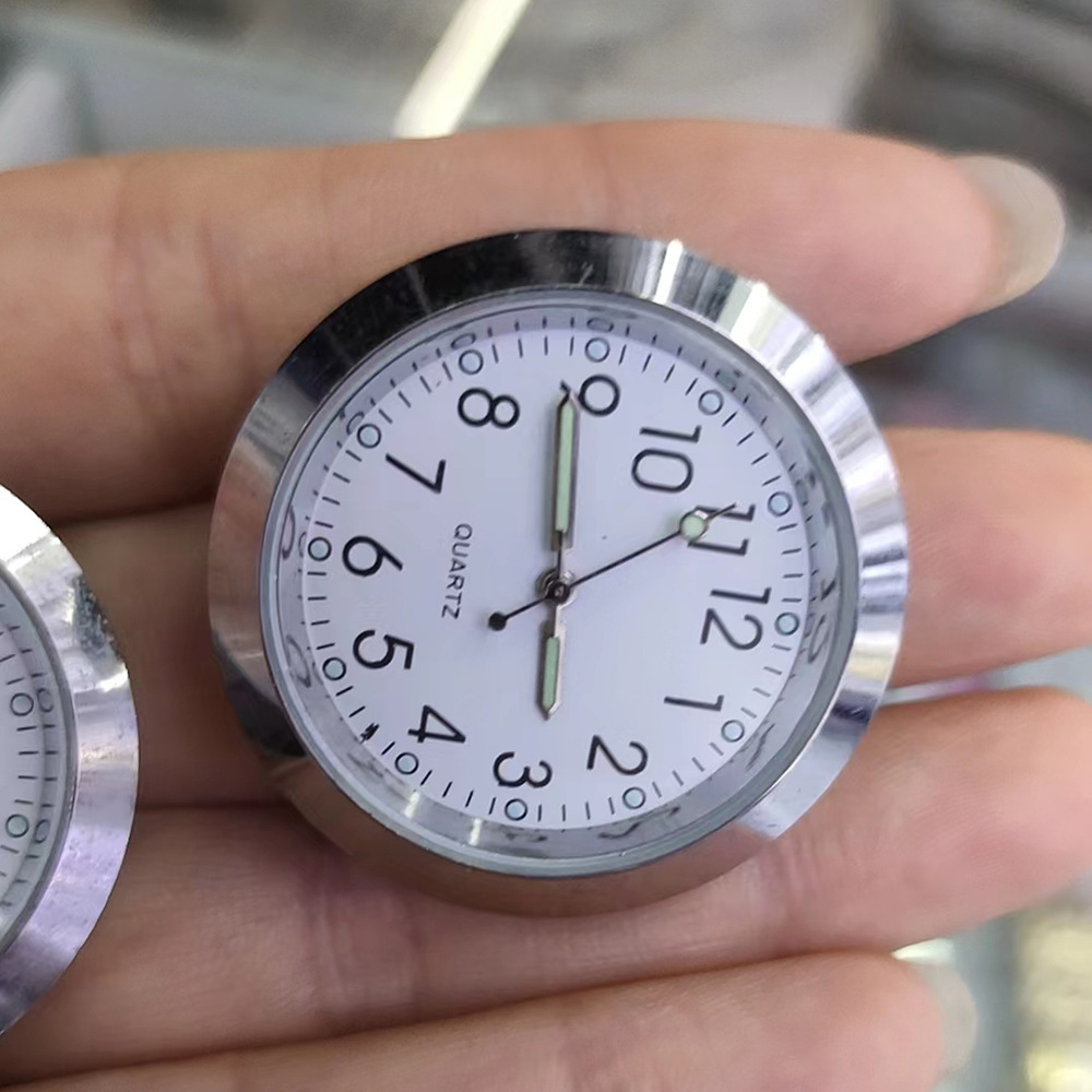 Аксессуары для головных уборов, инкрустированные часы №36, акцент на кристаллы, аксессуары для автомобилей