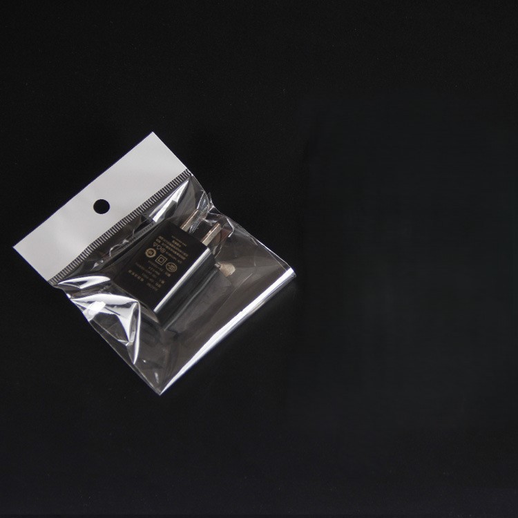 Opp Transparent Card Head Bag Customized Opp Card Head Self-Adhesive Bag Customized Opp Hanging Empty Bag Customized Opp Color Printing Bag