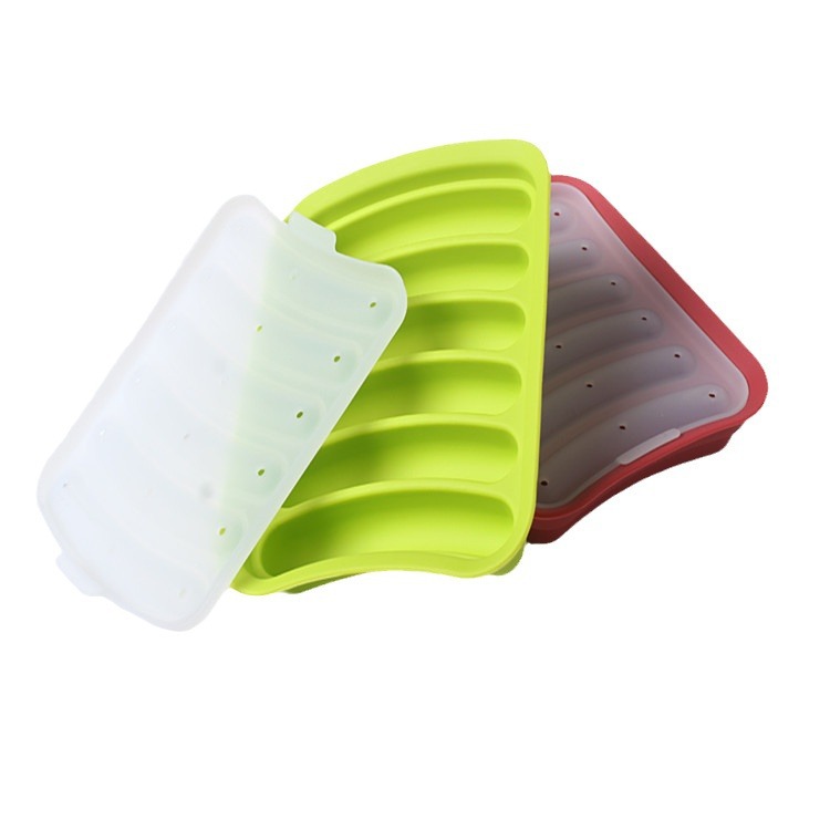 Spot Supply Cross-border Food Grade Silicone Sausage Mold Baby Food Supplement Tool Homemade Ham Hot Dog Mold