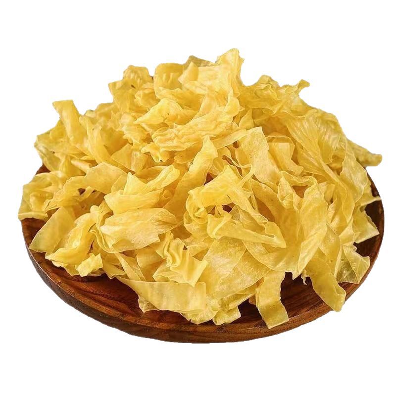 Dried bean skin no salt grain bean skin silk oil bean skin bean products bean curd skin artificial meat cold dish hot pot ingredients wholesale