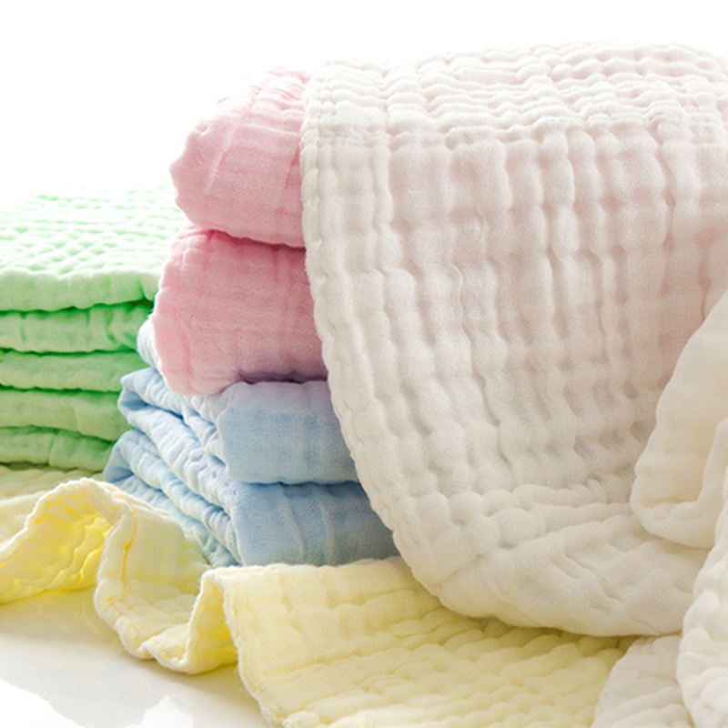 Newborn Baby Gauze Bath Towel 6 Layer Cotton Yarn Super Soft Absorbent Children's Cover Blanket Class A Cotton Thickened Children's Quilt Wholesale