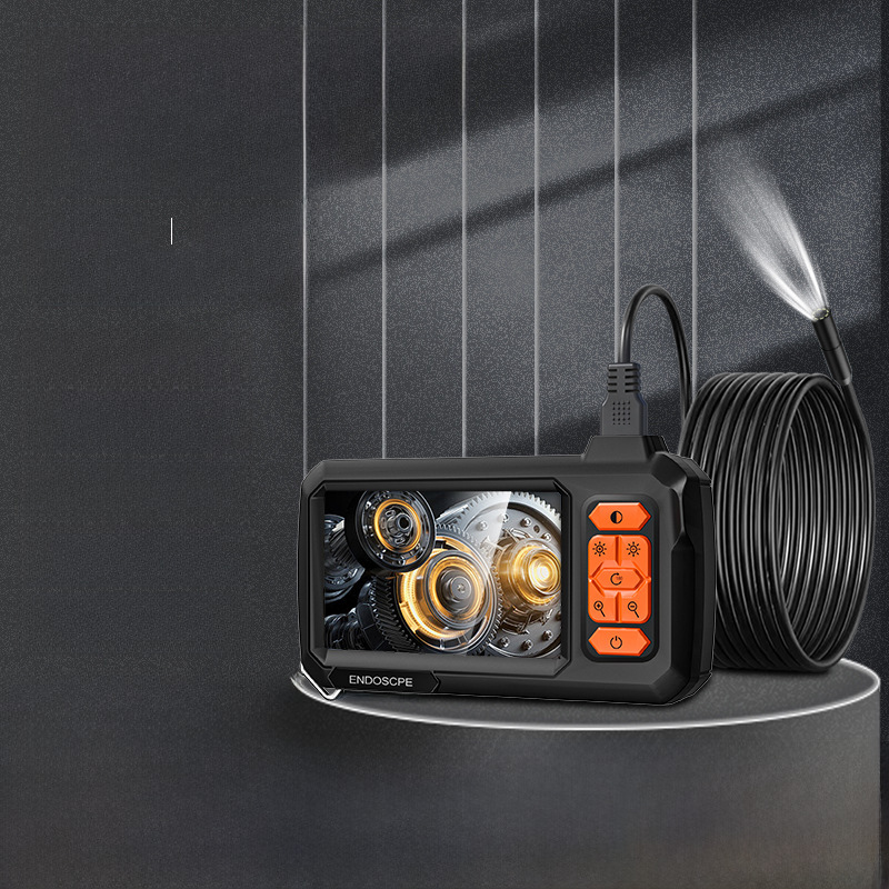 Industrial pipeline endoscope 1080p HD with screen endoscope 4.3 inch handheld endoscope