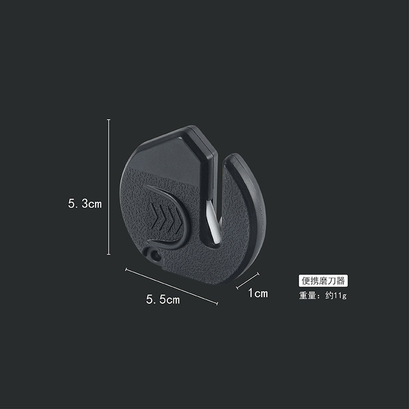 Портативный ручной точильщик, быстрое двустороннее точило для ножей, съемный многофункциональный абразив