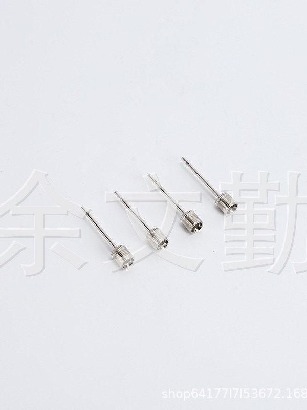 Copper needle factory direct American inflatable needle with hole metal needle football inflatable needle basketball inflatable needle ball needle gas