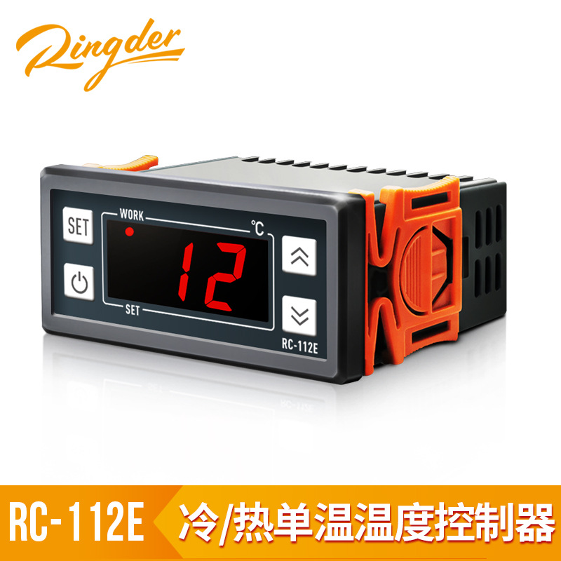 Термостат для аквариума, цифровой дисплей, контроль температуры, холодильный термостат для морепродуктов RC-112E