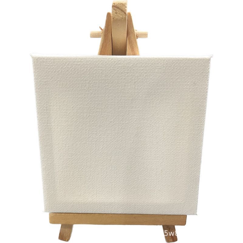 Mini oil painting frame 10*10 small drawing board easel suit children's acrylic painting blank hand-painted factory direct sales