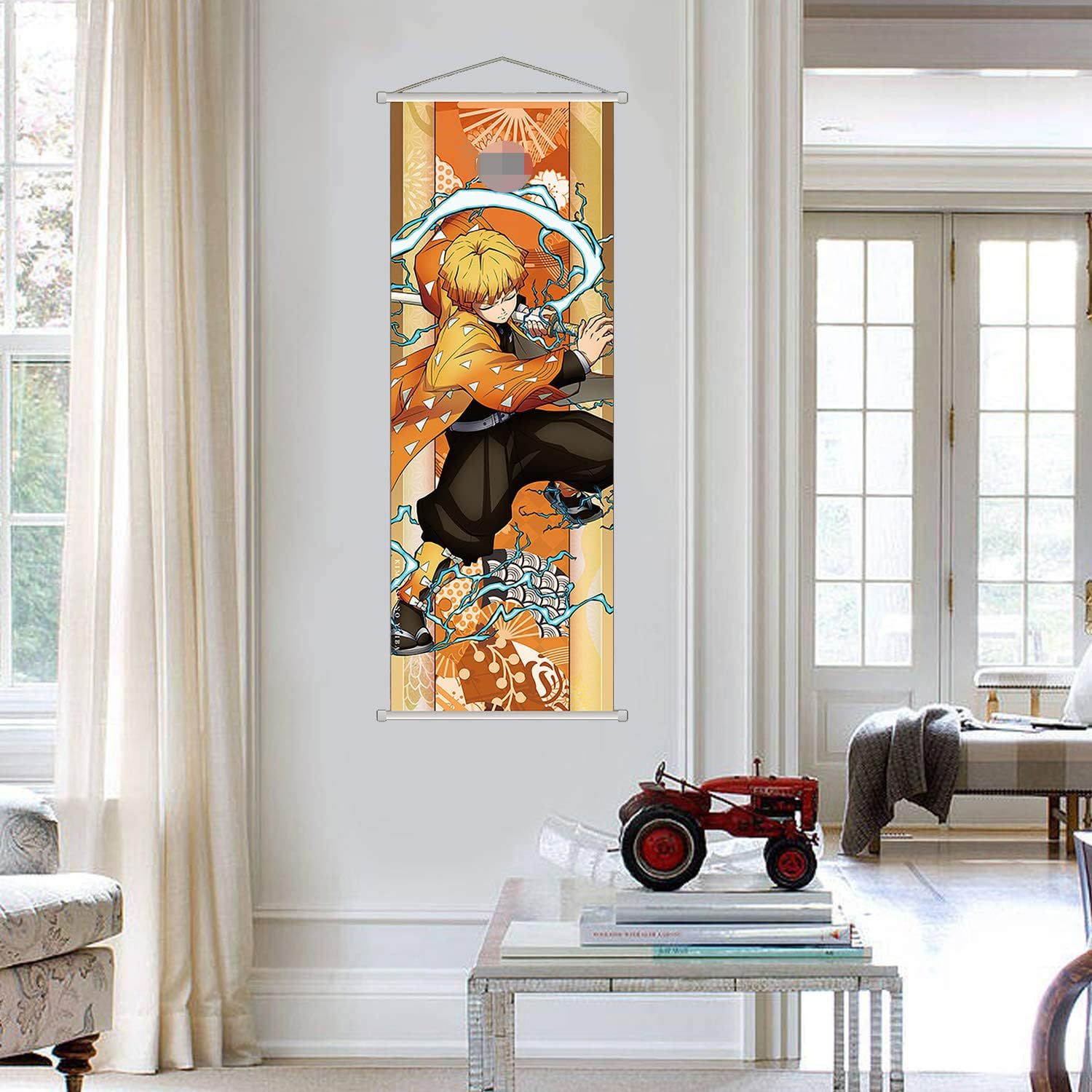 Factory Direct Sales Animation High-Definition Cartoon Scroll Painting Custom Star Poster Two-Dimensional Comic Exhibition Peripheral Decorative Painting