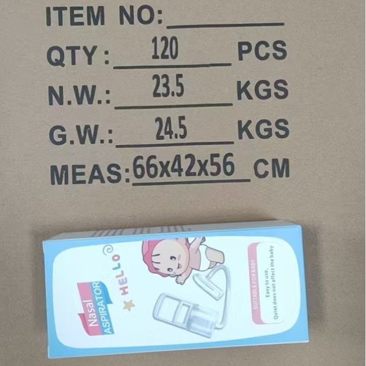 Cross-Border Source Factory Infant and Toddler Nasal Wash and Nasal Mucus Suction Baby and Children's Nasal Congestion Hand-Pulled Nasal Clearing Artifact