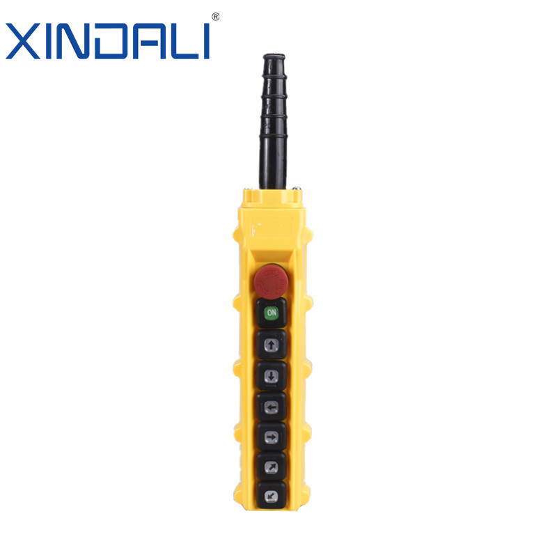Crane electric hoist operation control handle switch crane crane lifting handle COB rainproof button