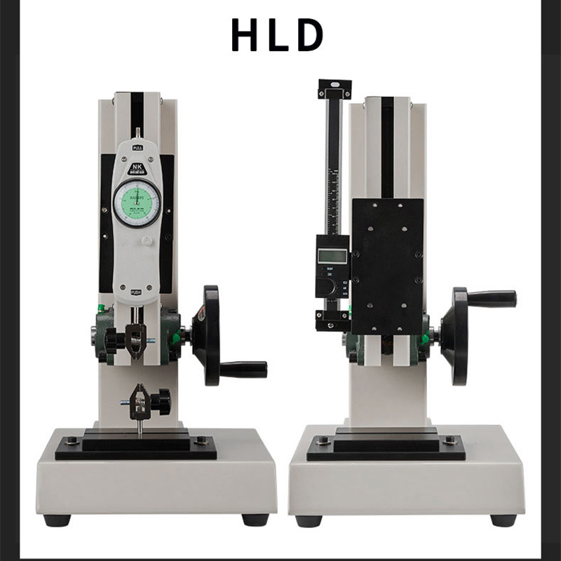 Edelberg HLD Digital Display Push-Pull Force Meter Spring Pressure Testing Machine Test Bench Hand Screw Frame 100kg