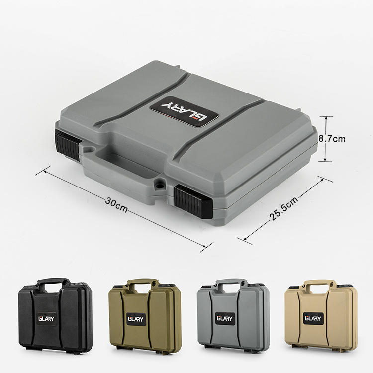 Plastic Stackable Empty Box Explosion-Proof Slide Buckle Portable Parts Storage Toolbox Ip55 Waterproof Suitcase