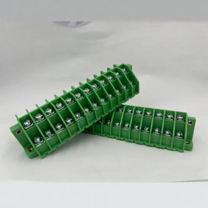 Screw Type Pcb Spacing 10.0mm Relay Protection through Wall Terminal Block Td2.5/8.4 High Current Screw Connection