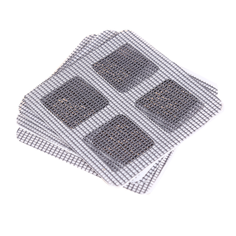 Screen Repair Patch, Door and Window Drainage Hole Patch, Self-Adhesive Patch, Hole Patch, Anti-Mosquito Net Screen Repair Patch
