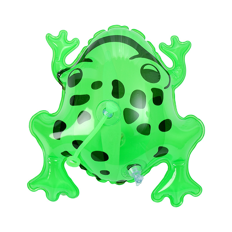 Mini inflatable frog Luminous frog inflatable frog baby frog son online celebrity frog factory wholesale