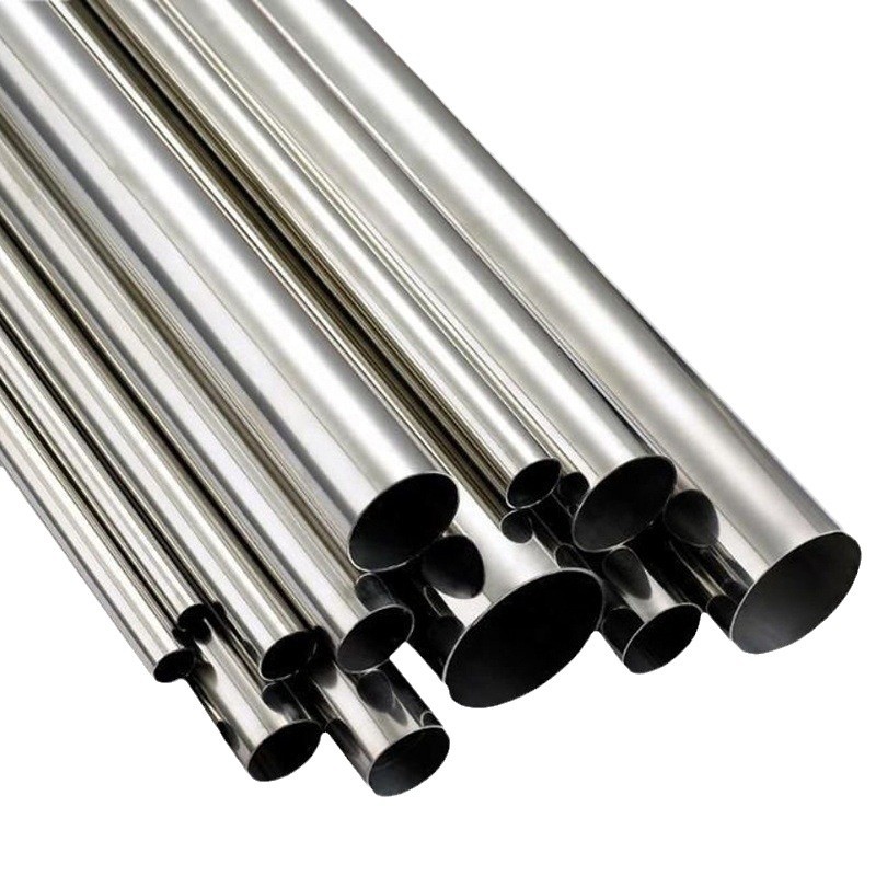 Foshan Manufacturer Has in Stock 304 Crimped Stainless Steel Water Pipes, 316L Food-Grade Water Supply Pipes, National Standard 6m Straight Pipes