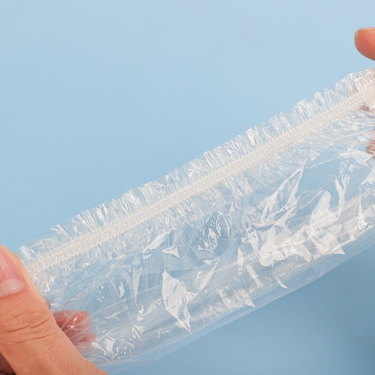 Transparent high pressure disposable bar machine accessories dust cover disposable plastic machine PE plastic dust cover