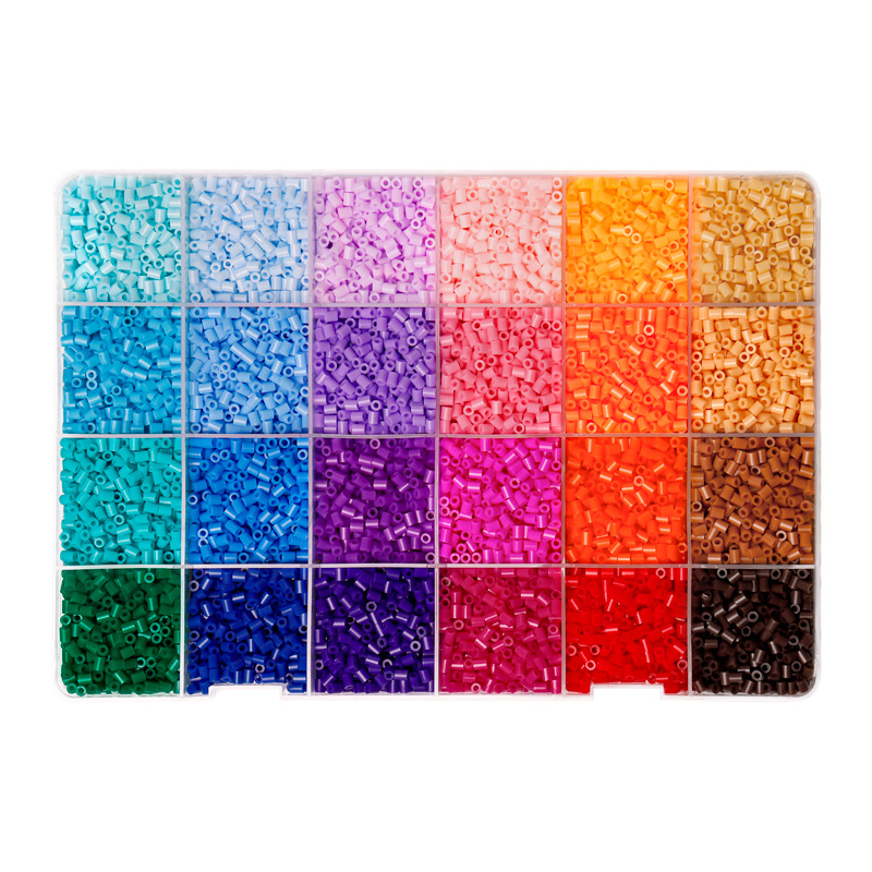 DIY Creative Bean Stitching Iron for Children, Non-Deformable High Temperature Resistant Template Bean Stitching Material Kit Accessories