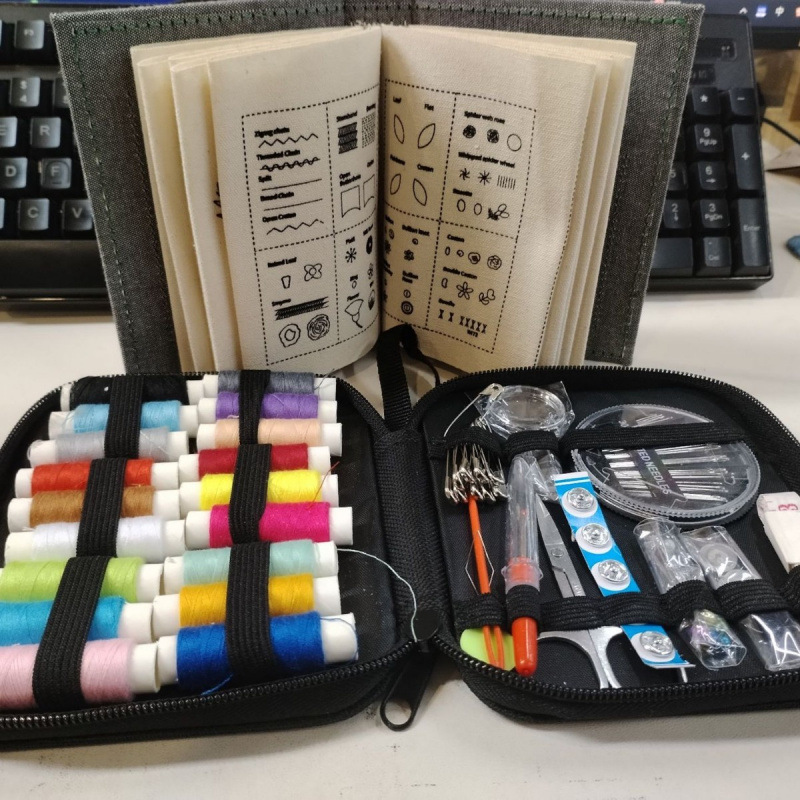 Cross-Border Amazon New Product Stitch Book DIY Stitch Sample Book Linen Embroider Enthusiasts