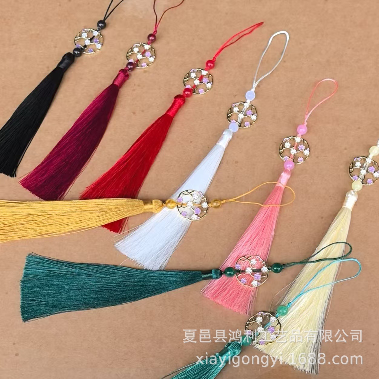 Фабрика прямые семицветные кисточки древние аксессуары для чонгсам