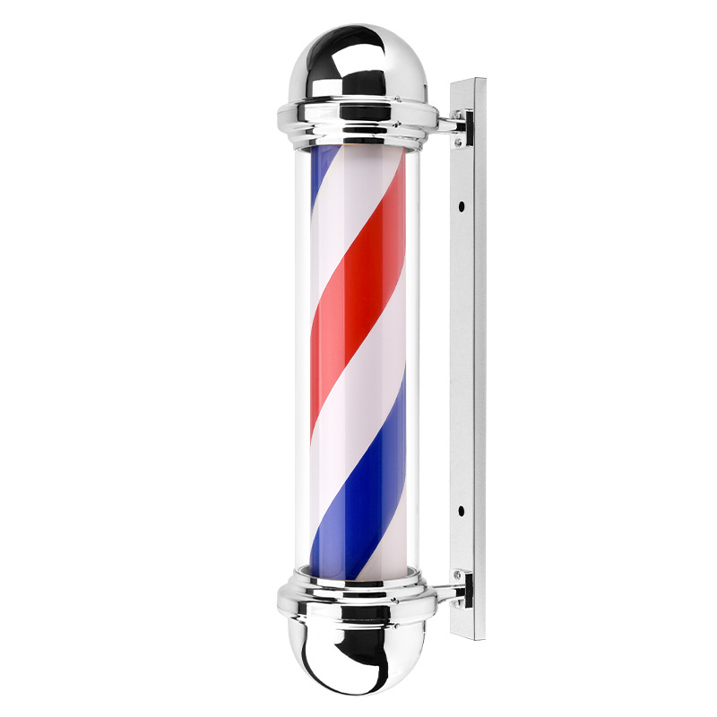 Professional production of hairdressing turn light hairdressing sign light Barber shop Light Box Corridor light LED light source Barber pole