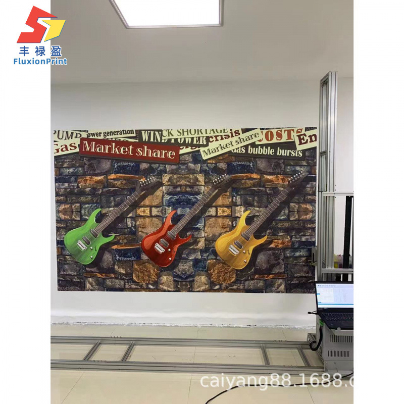 3D Wall Mural Printer 5D Fully Automatic Wall Painting Inkjet Printer Exterior Wall Advertising Painting Good Equipment for Starting a Business