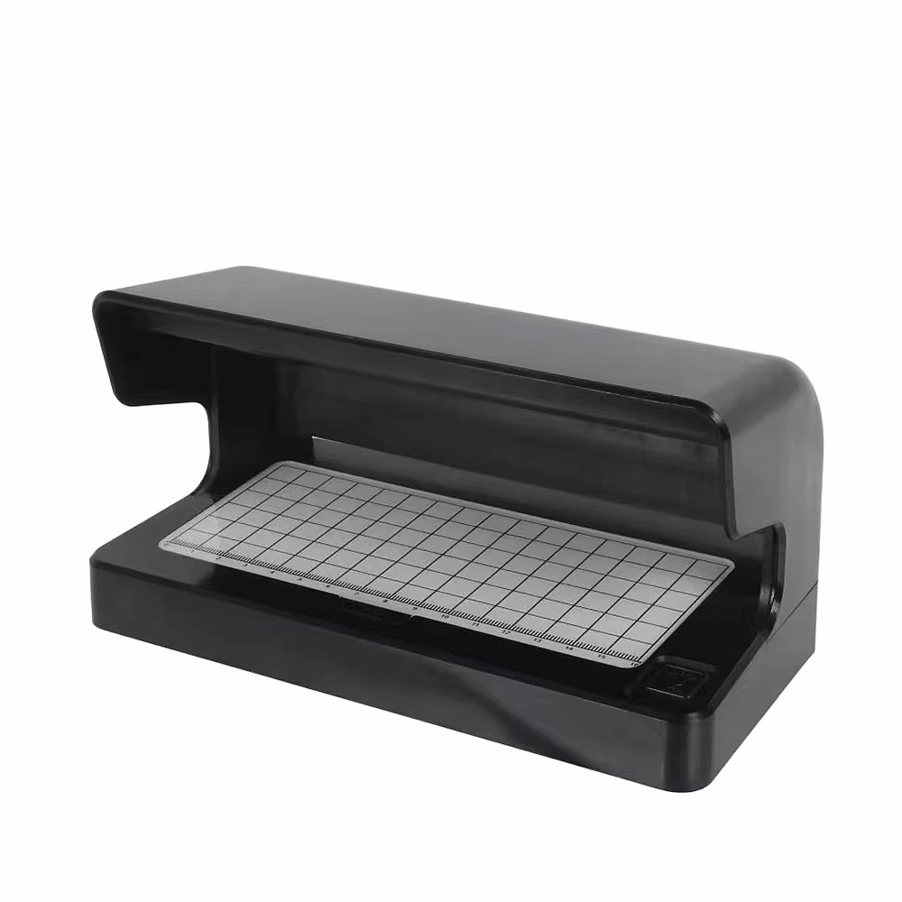 Small Mini Desktop Banknote Detector Battery Model Portable Purple Watermark Multi-National Currency Fluorescent Lamp Banknote Detector