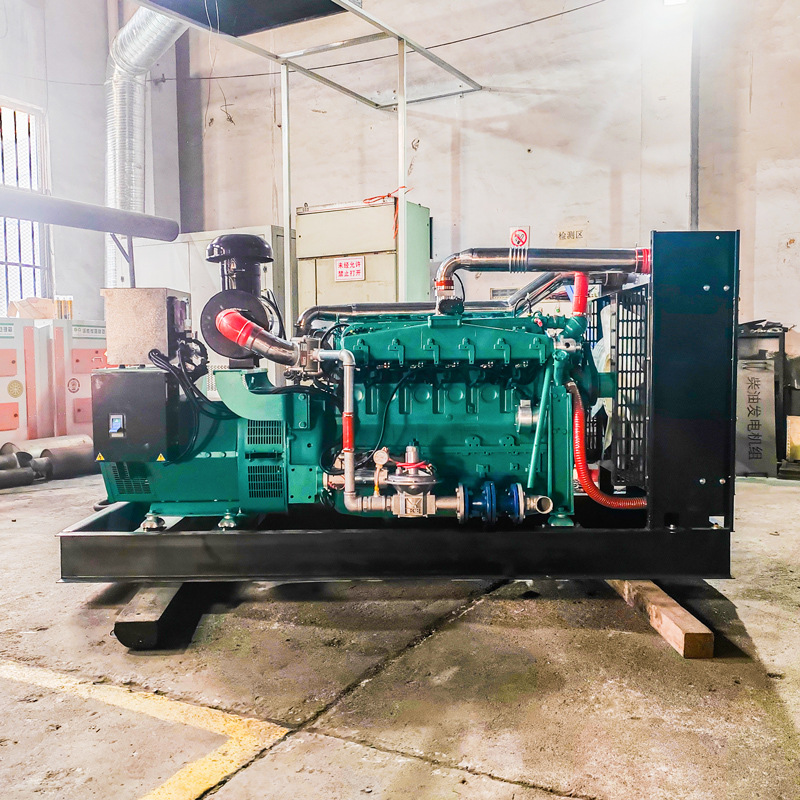 Export Russian Natural Gas Generator Set 150Kw200Kw250Kw Gas 24H Factory Common Power Supply