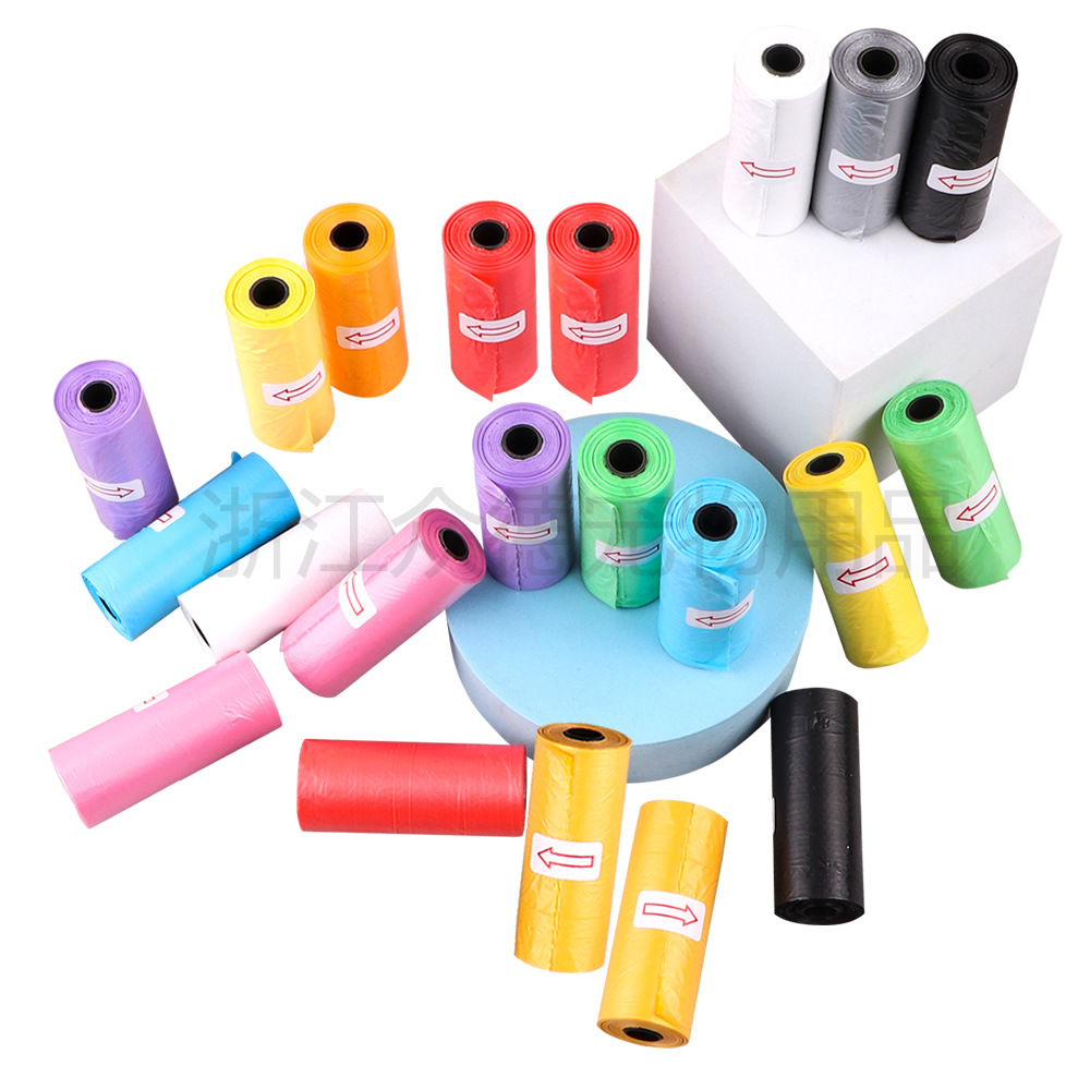 Custom Printed Pet Garbage Bag Cross-border Amazon Wholesale Portable Poop Picking Bag Dog Poop Picking Bag