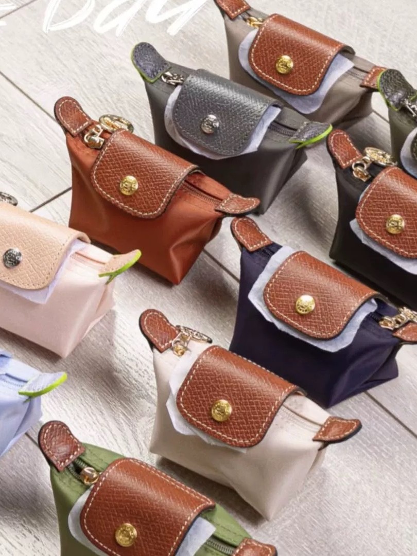 Longxiang Modified Coin Purse Super Mini Women's Dumpling Bag Color Matching Coin Purse Lipstick Bag Small Hanging Bag Simple and Fashionable