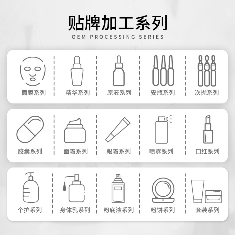 Plant Extract Skin Care Essence Oil Oem Moisturizing, Firming and Nourishing Facial Care Special Essential Oil Cosmetics Processing