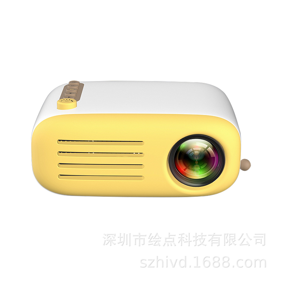 New Cross-border Portable Micro Projector YG200 Household Mini Projector LED Hd 1080p Wholesale