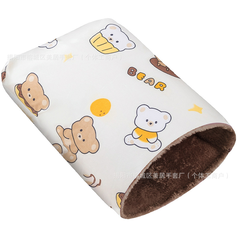 Electric Motorcycle Gloves, Winter Waterproof and Warm Handlebar Covers, Battery Car Tram Covers, Cycling Anti-Slip Cycling Covers