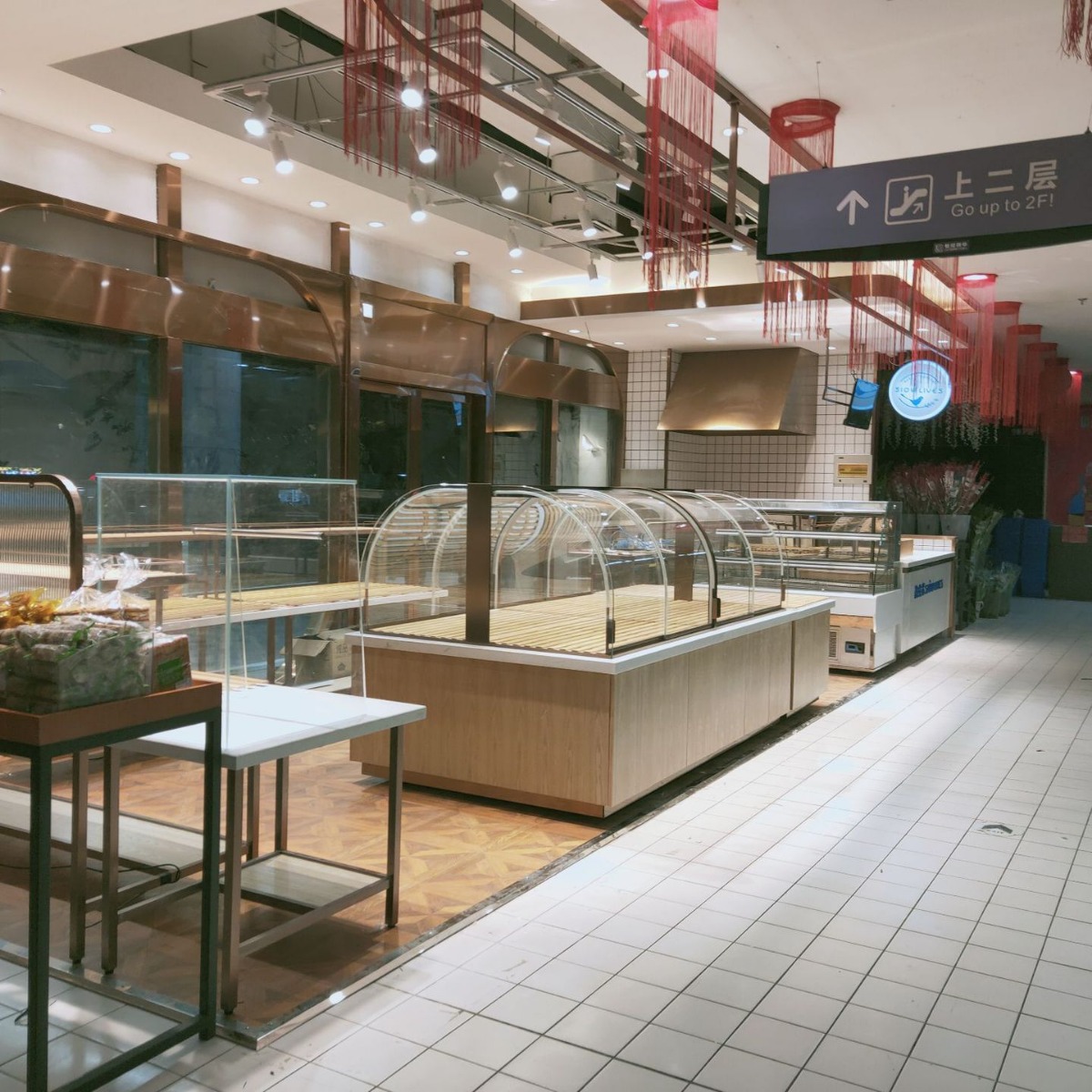 Baking Shop Bakery Beverage Shop Tea Shop Chinese Pastry Shop Design and Decoration Showcase Service