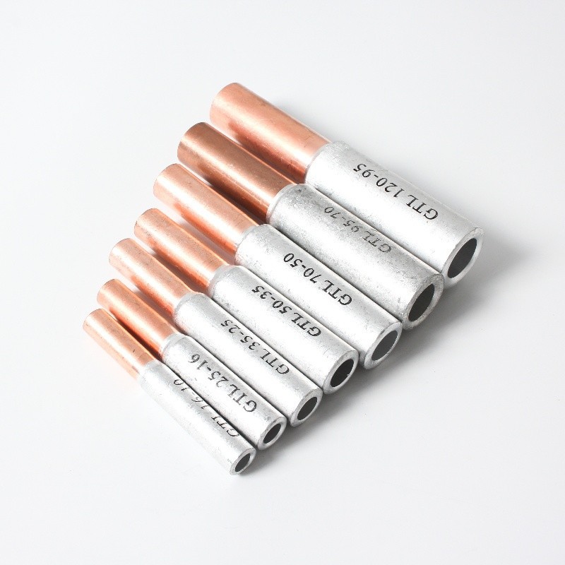 Copper aluminum tube GTL-6/25/35/50/70/95/square aluminum wire copper wire cable joint power fitting screw