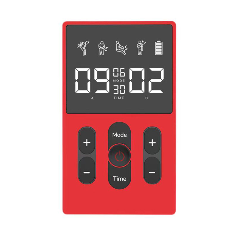 Cross-border Dual Output 12 Mode TENS Meridian Massager Home EMS Pulse Physiotherapy Multifunctional Massager