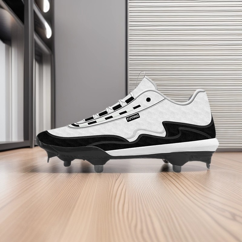 Baseball Shoes Strong Support Cushioning Technology Non-Slip Sole Daily Wear Plaid Inner Sneakers Factory Wholesale Price