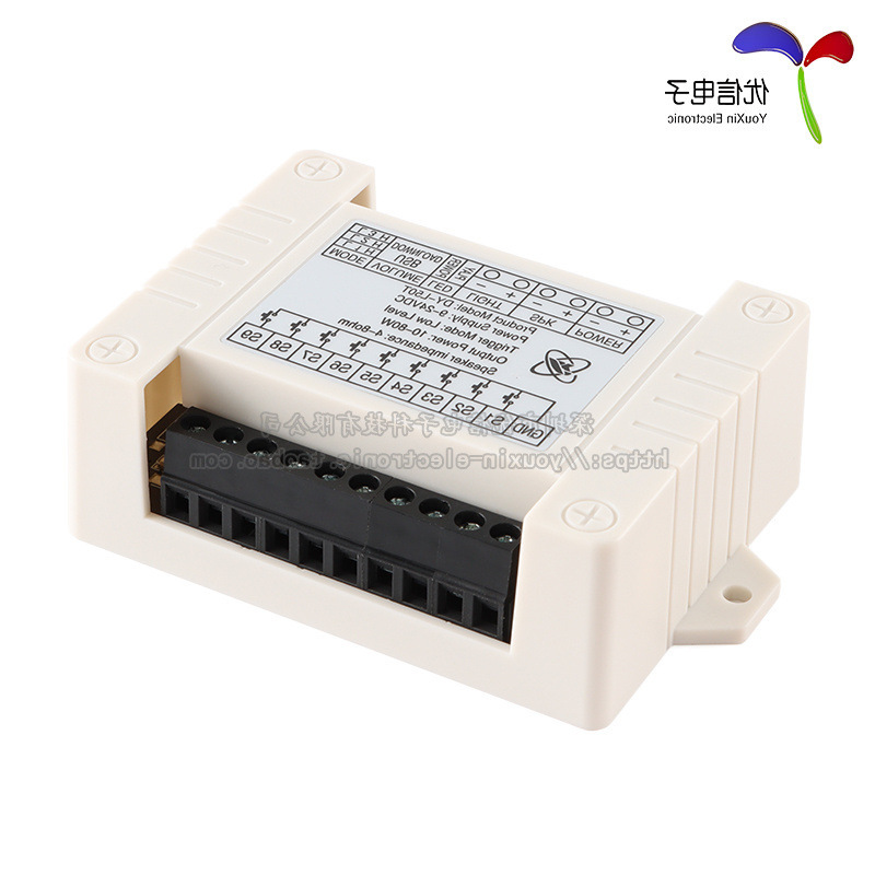 Low/High Level Trigger Industrial Grade 50W/60W Power Voice Player Broadcast Prompt Module 9-Way Switch