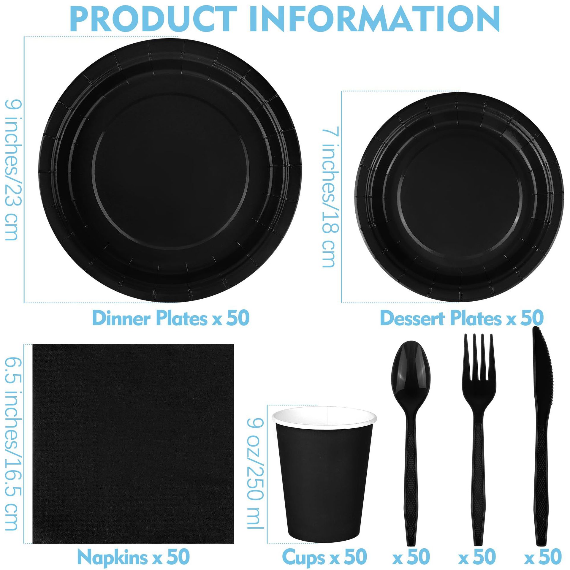 Cross-Border Amazon Best-Selling Solid Color Party Supplies Disposable Tableware Set Paper Cups Paper Towels Disposable Paper Plates