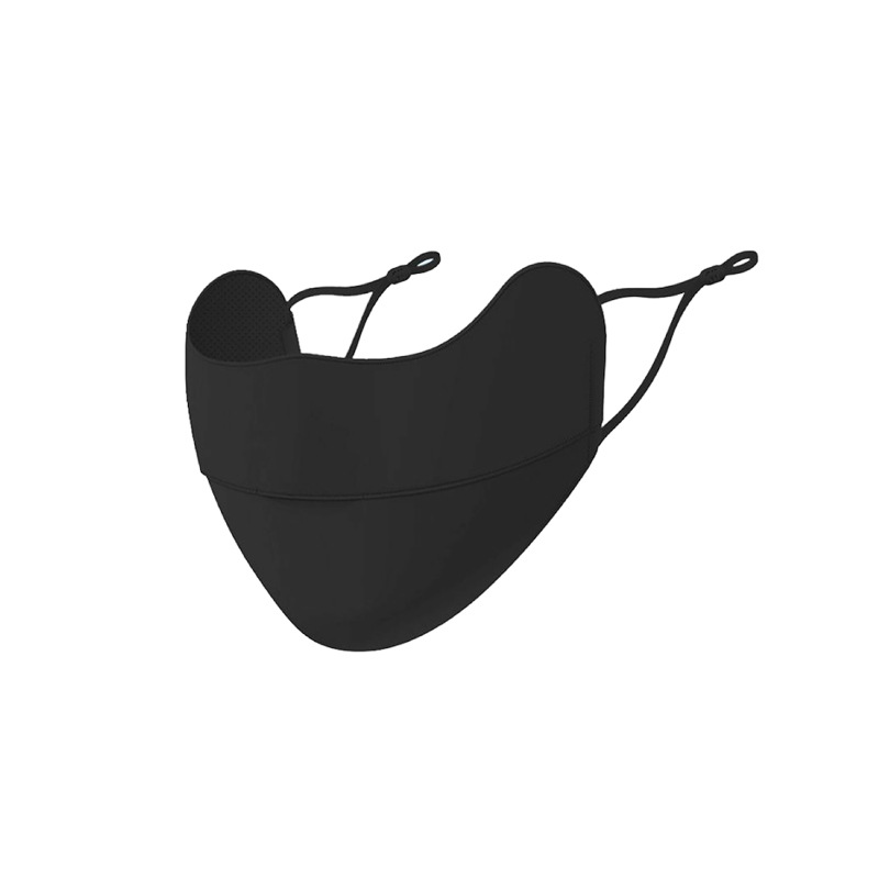 Sun Protection Mask for Women with Good Looks, Breathable Eye Protection, Anti-uv, Face-showing, Small Sunshade, Summer Ice Silk Full Face Mask