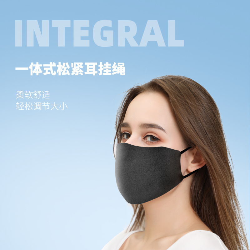 Spot Silk Mask Summer Breathable Skin-Friendly Soft Washable Reusable Three-Dimensional Double-Layer Mulberry Silk Mask