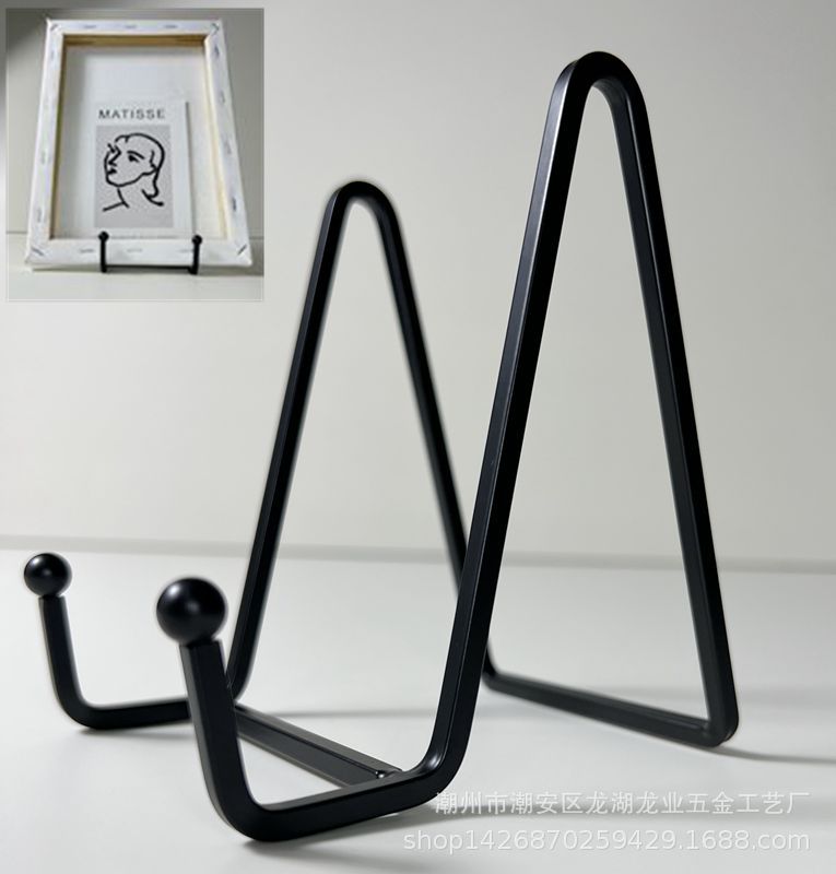 Кросс-бордерные взрывные подставки для фото рамок, новая квадратная железная декоративная подставка для сертификатов, подставка для мобильного телефона