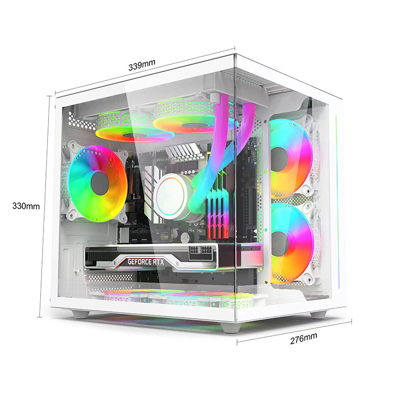 Side-View Sea View Room I5I7 Independent Graphics Live E-Commerce 3D Rendering Professional Design High-End Gaming Desktop Computer Host