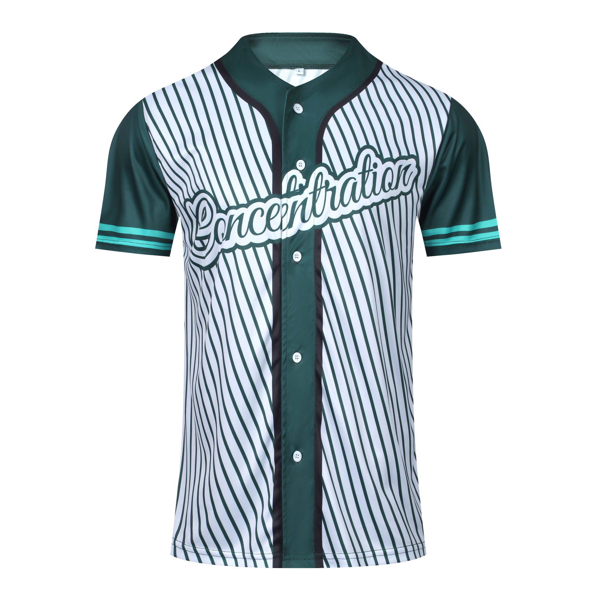 Scene Customized Baseball Uniform Mesh Simple Breathable Short-Sleeved Casual Sports Cardigan Printed Logo Cardigan T-Shirt Customized